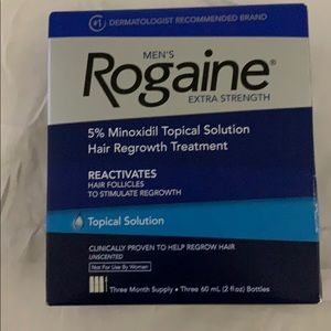 Rogaine 5% Minoxidil Topically Solution